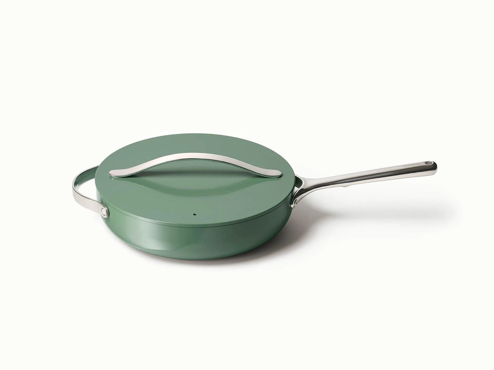 Caraway 4.5Qt Nonstick Ceramic Saute Pan W/ Lid Sage