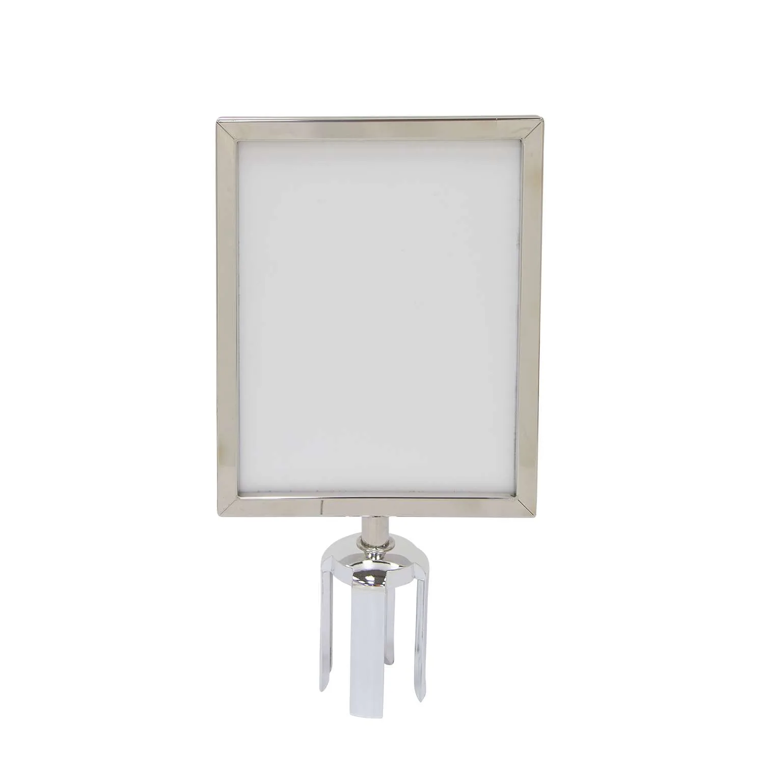 Belt Barrier Sign Holder Hardware view 3