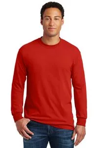 Gildan® - Heavy Cotton™ 100% Cotton Long Sleeve T-Shirt.