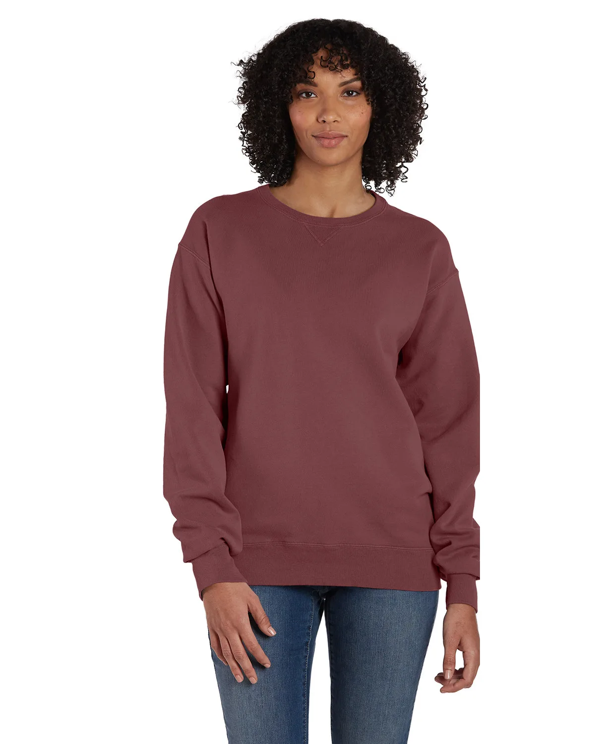 COMFORT WASH Unisex Crew Sweatshirt view 4