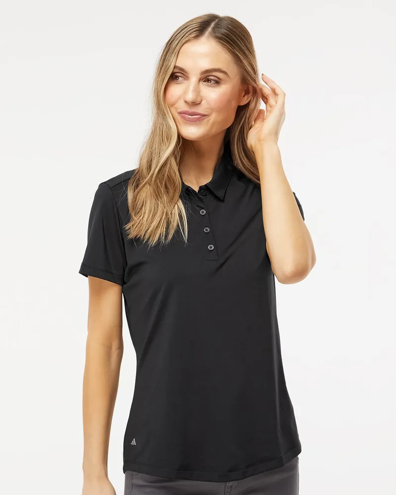 Adidas® Women's Ultimate Solid Polo Shirt view 2