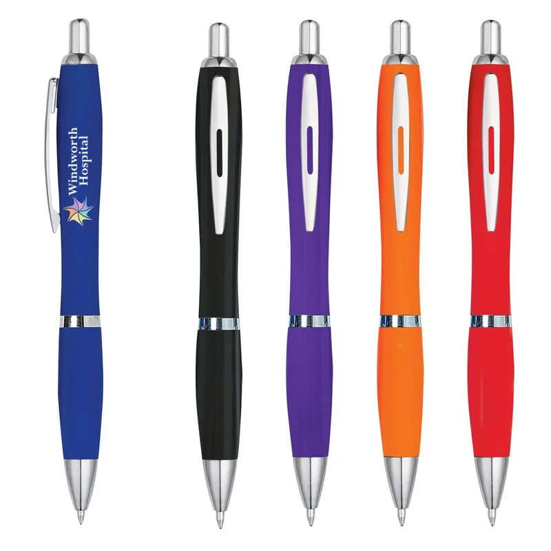 Satin Pen With Antimicrobial Additive view 2