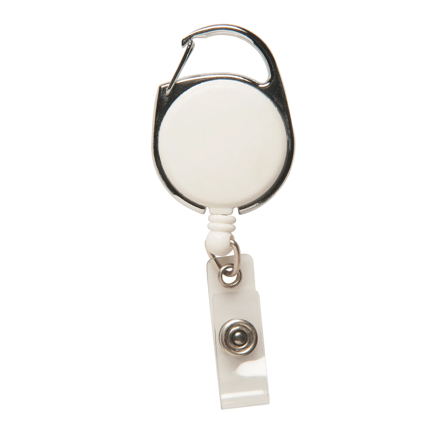 Badge Reel with Carabiner view 2
