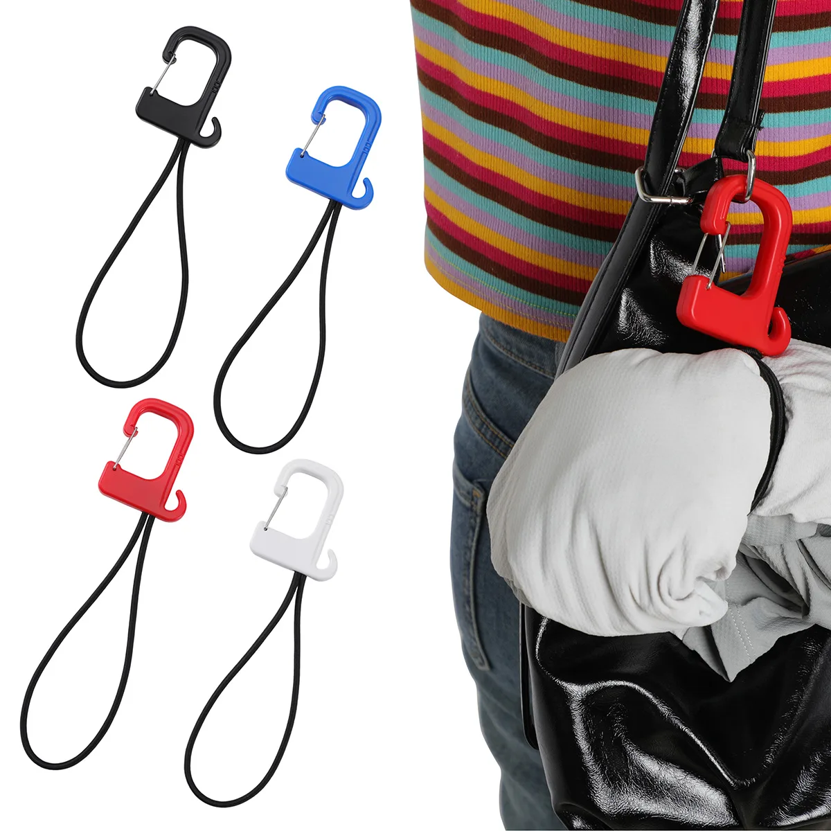 Swivel Clip Folding Bag Hanger view 2