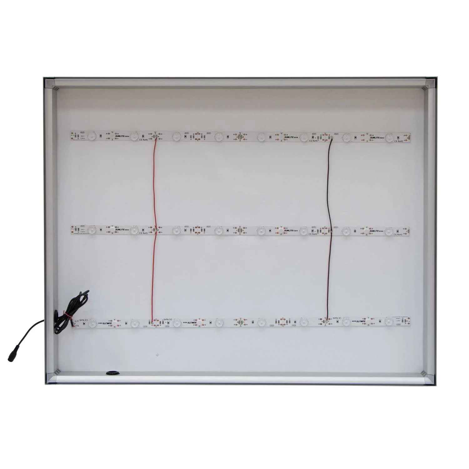 22" x 28" Standard SEG Glo Wall Mount Hardware view 3