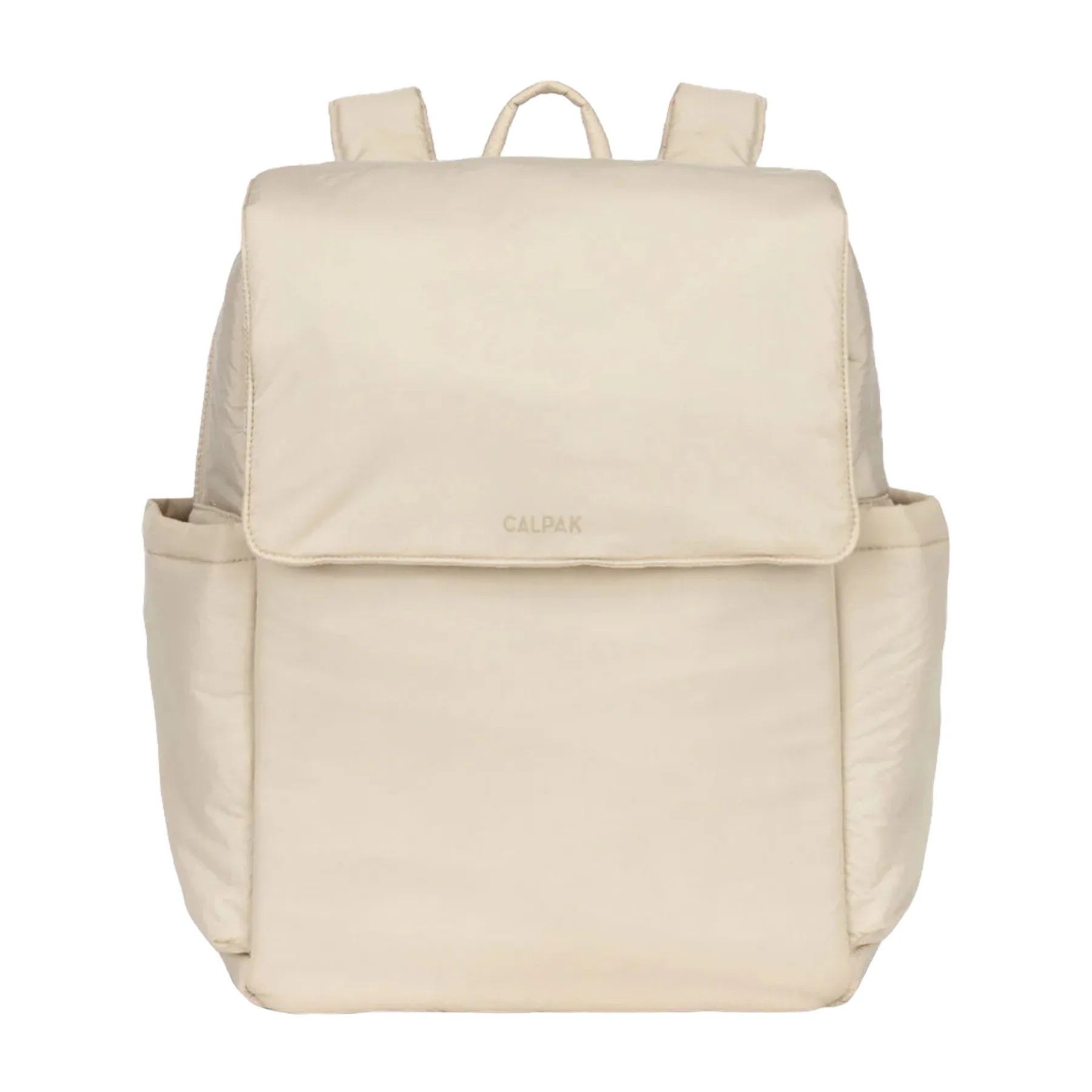 CALPAK Diaper Backpack with Laptop Sleeve - Oatmeal