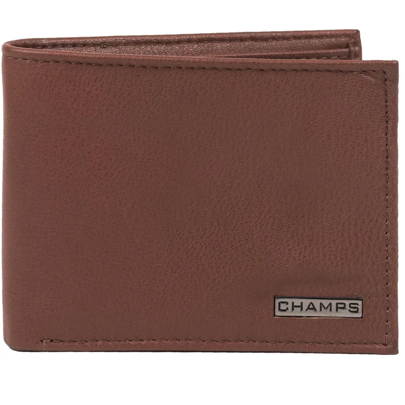 Champs Luggage Black Label Flip-Up Wallet Size 4.25"X3.5"