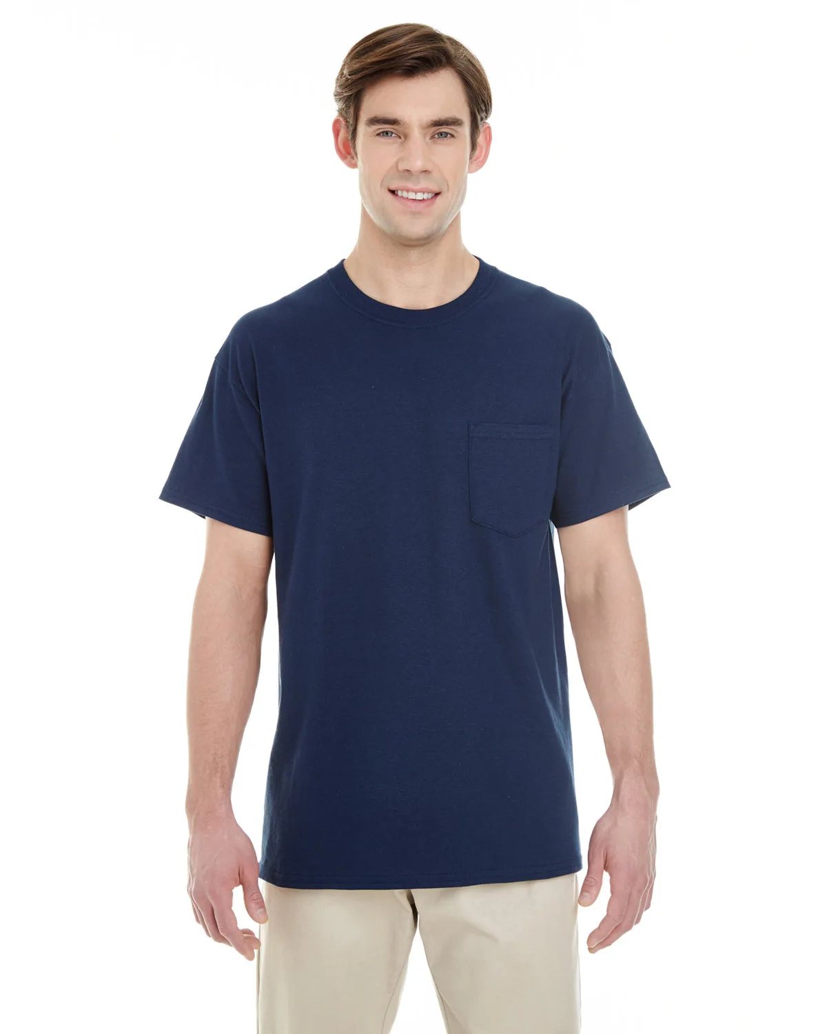Gildan Unisex Heavy Cotton Pocket T-Shirt view 6