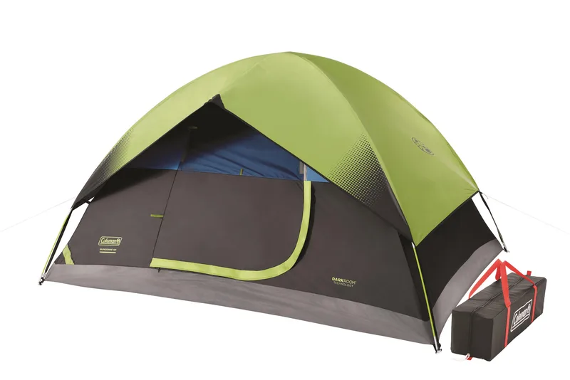 Coleman Darkroom 9 X 7 Sundome 4 Person Tent
