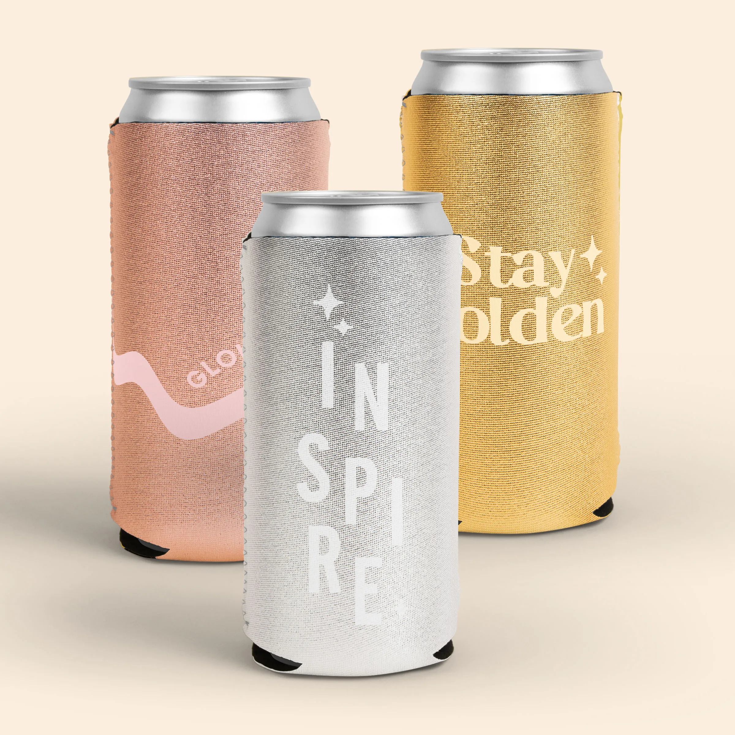 32 Oz. Metallic Neoprene Kolder Kaddy® Beverage Insulator