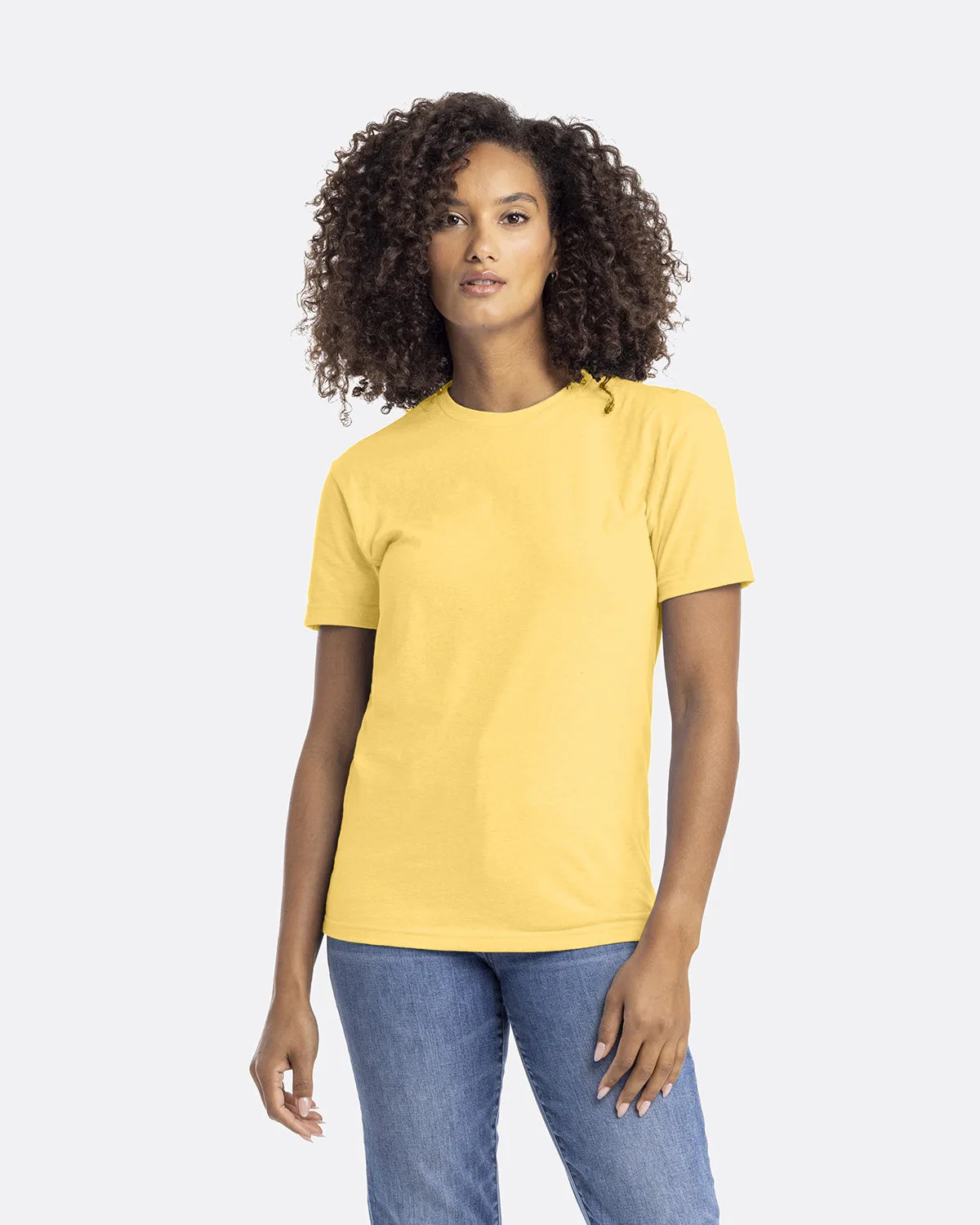 NEXT LEVEL APPAREL Unisex CVC Crewneck T-Shirt view 2