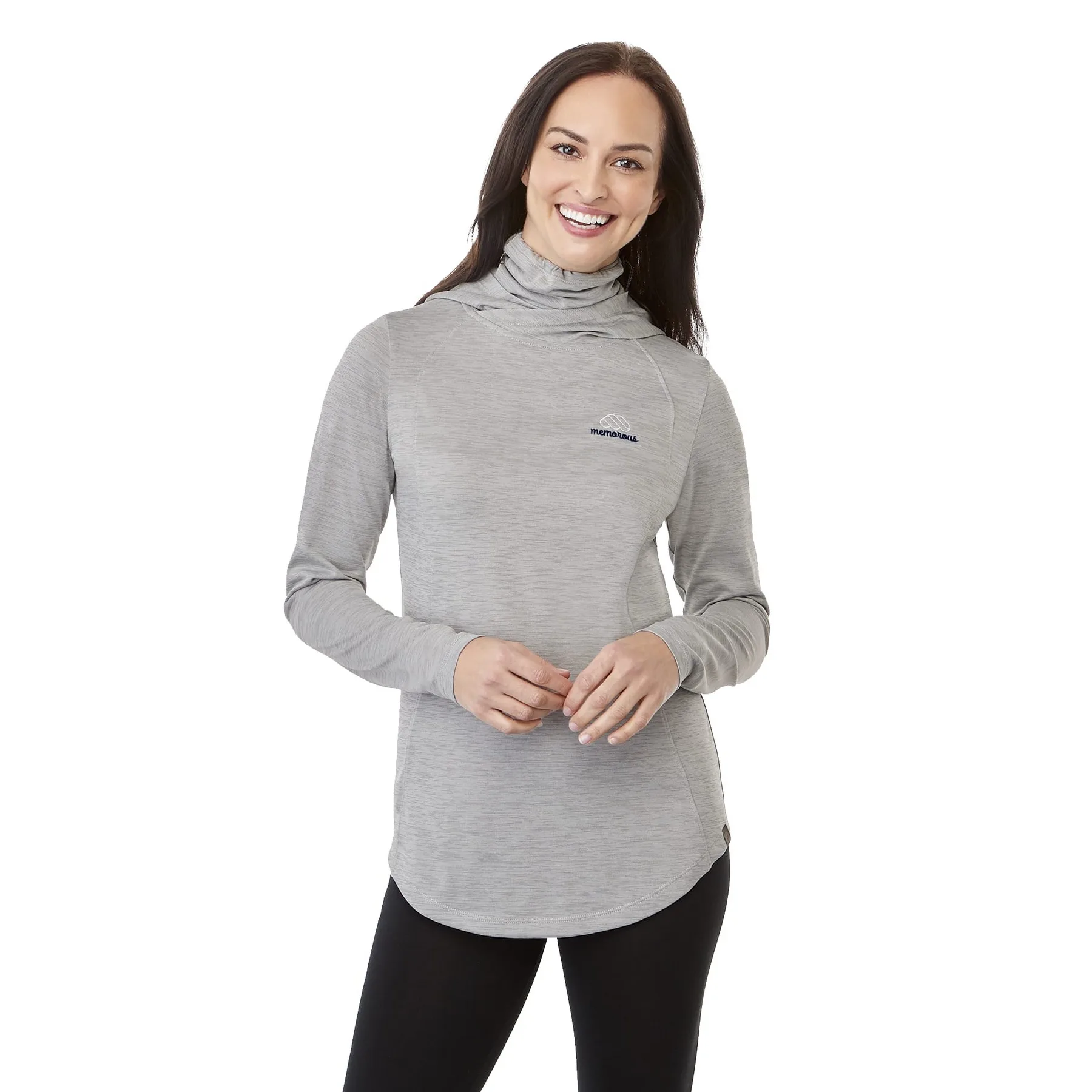 Women's SIRA Eco Performance Knit Lightweight Hoodie with Neck Gaiter