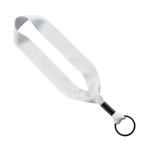 3/4" Polyester Key Chain with Crimp Split Ring view 3