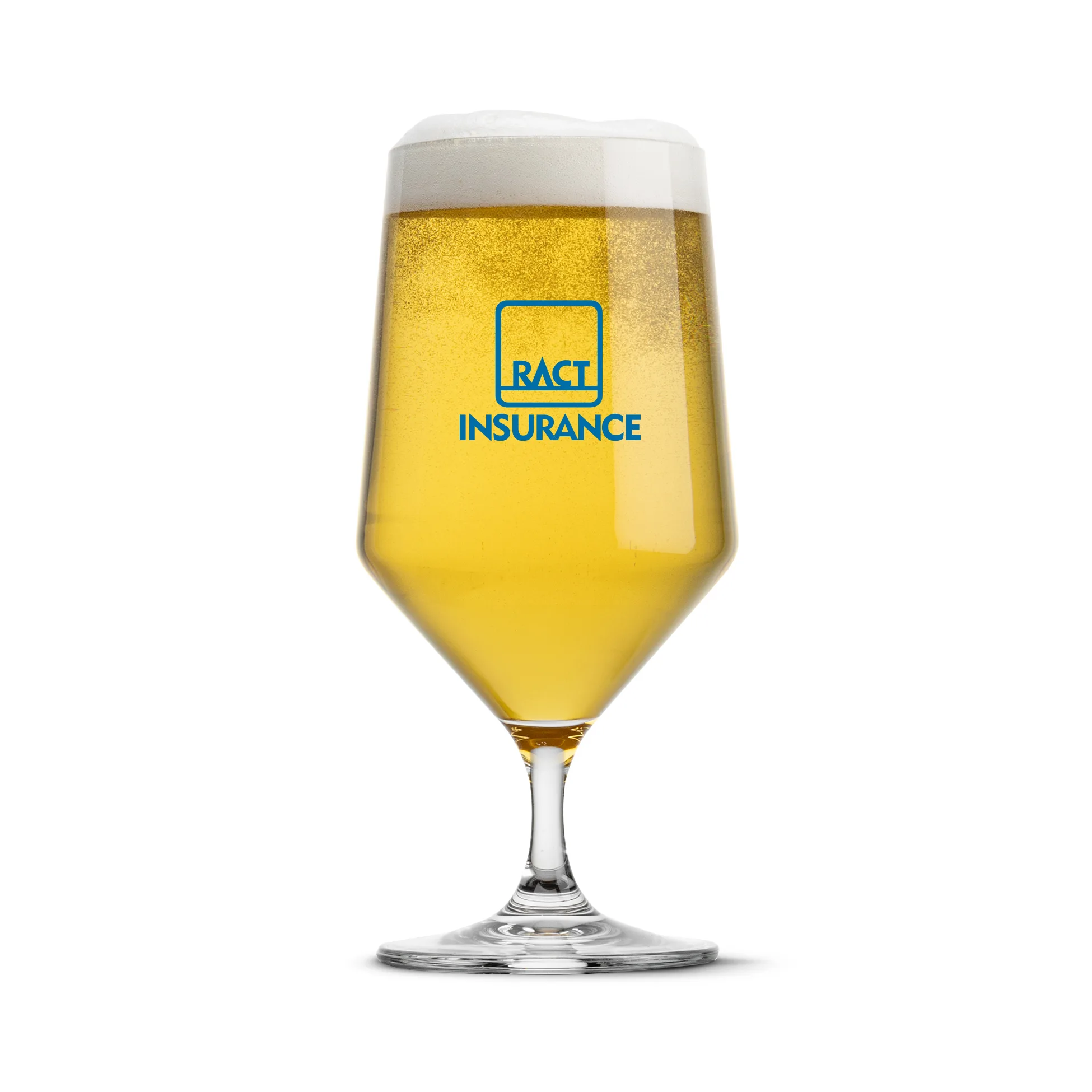 Glass Only, 1 Color, 1 Location Imprint, Clear, 15 oz