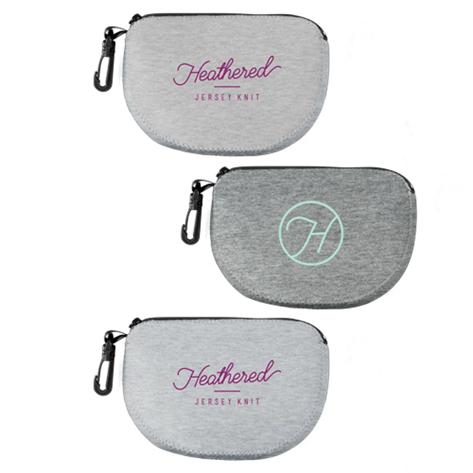 U-Bag Heathered Jersey Knit Neoprene Utility Bag