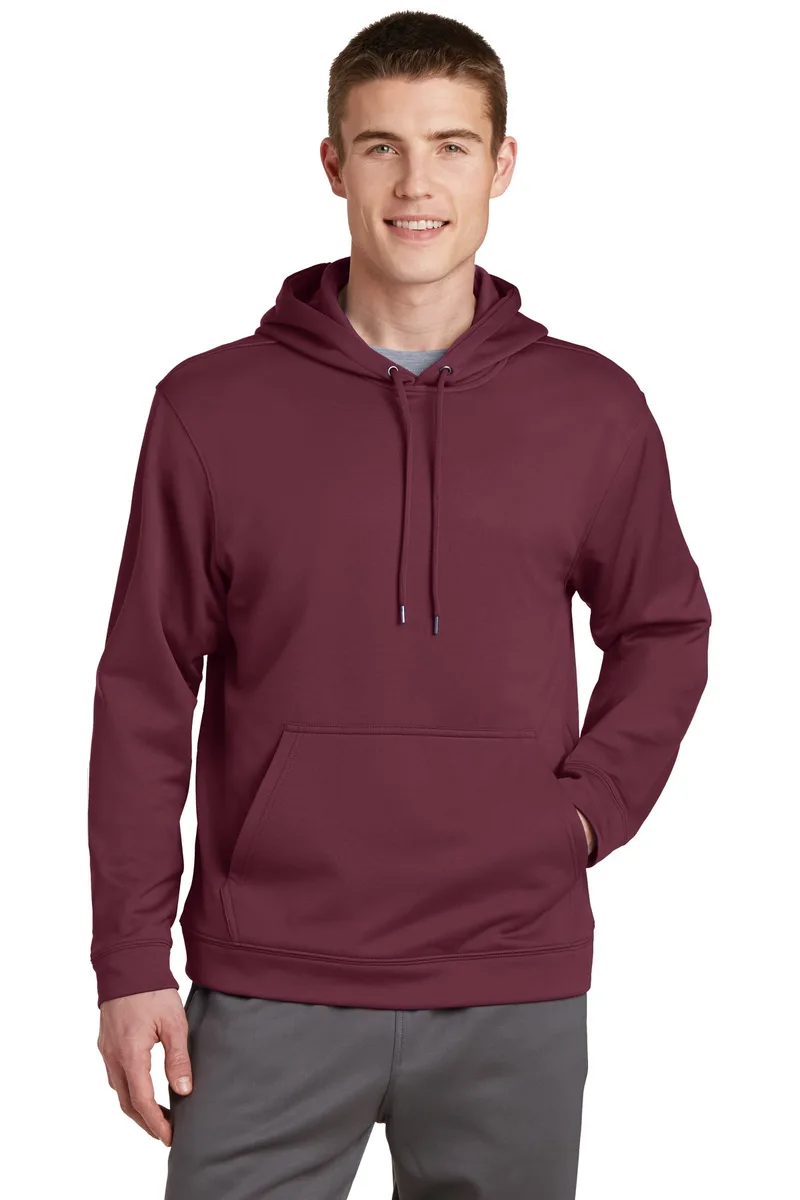 Sport-Tek® Sport-Wick® Fleece Hooded Pullover. view 4