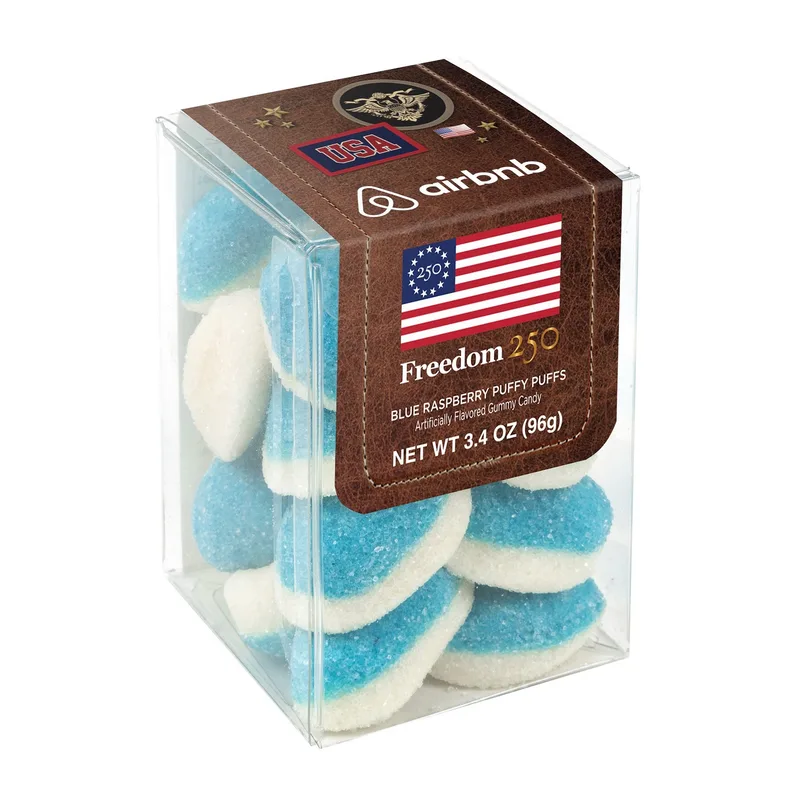 Freedom250- Short Acetate-Blue Raspberry Puffs