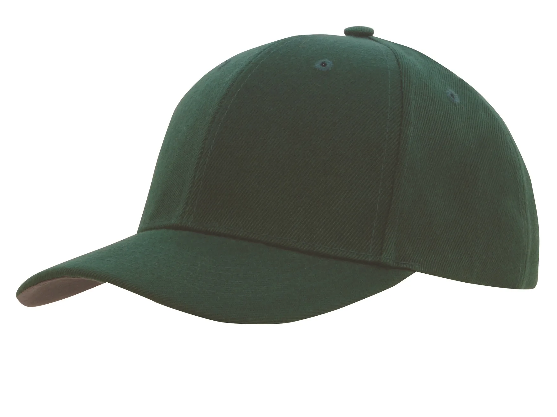 Premium American Twill with Contrast Peak Under Cap Domestically Decorated view 2