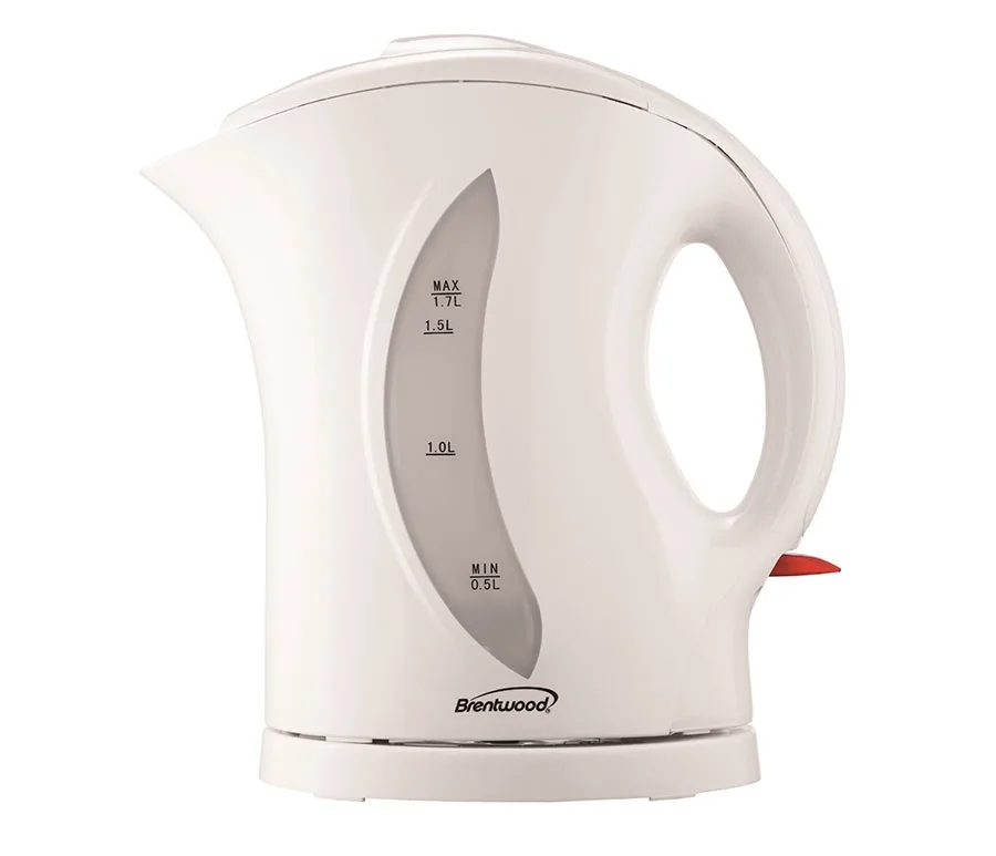 1.8 Quart White Electric Plastic Kettle