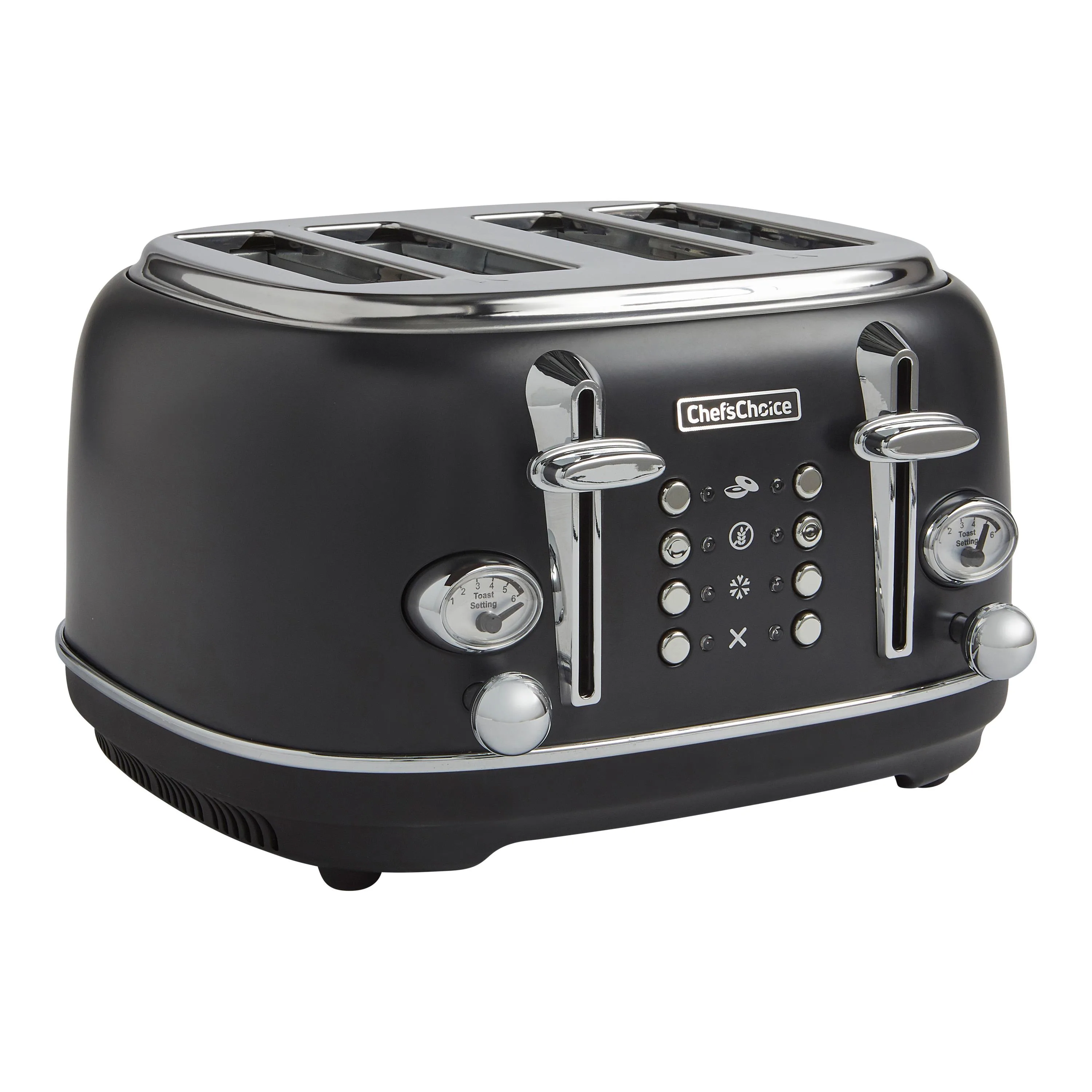 Legacy Chef's Choice® - Gourmezza 4-Slice Toaster - Black
