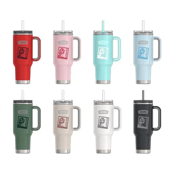 Thermos 40oz Stainless Steel Cup Holder Mug