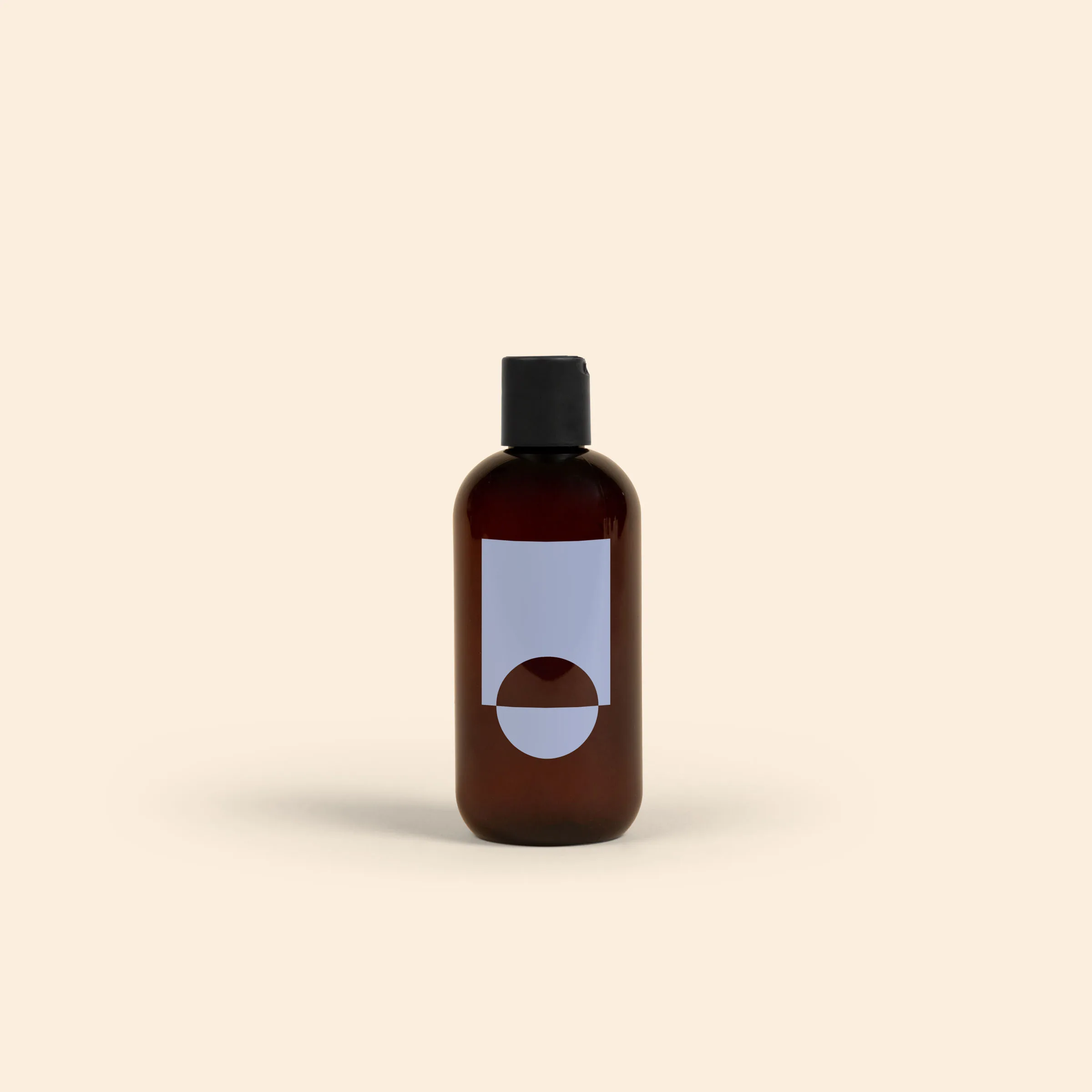 8 Oz Wash With Push-Pull Cap - Direct Print view 2