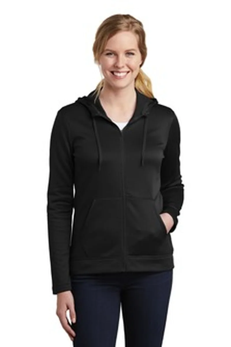 Nike Women's Therma-FIT Full-Zip Fleece Hoodie.