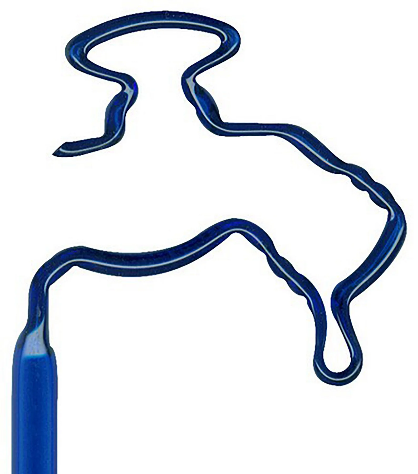 Water Faucet with Drip Inkbend Standard, Bent Pen
