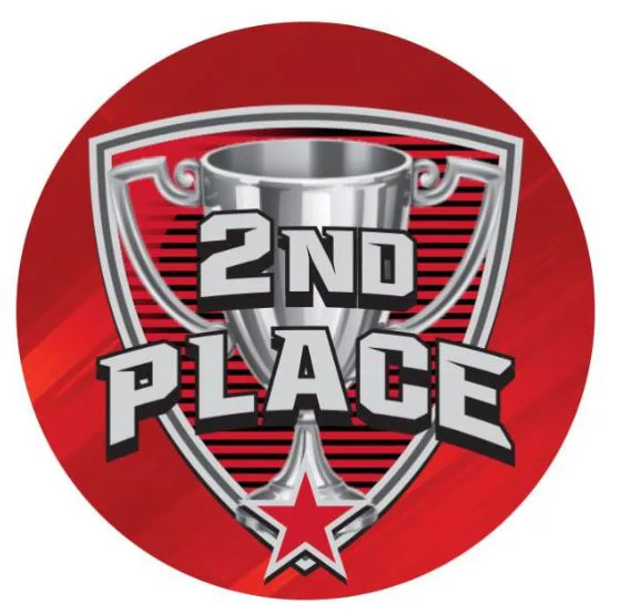 2nd Place Texture Tone® Label