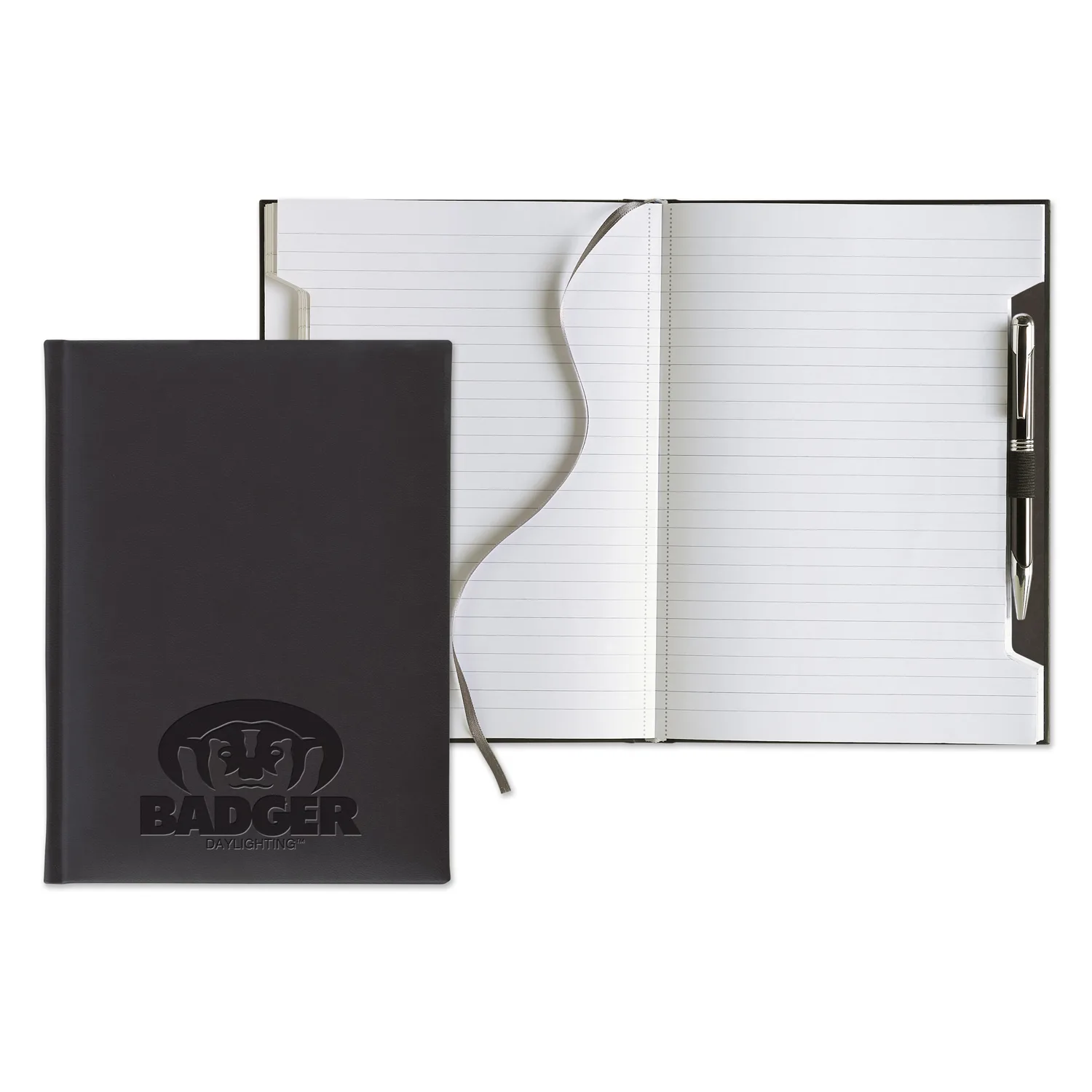 Castelli Tucson Scribe Grande Lined White Page Journal view 4