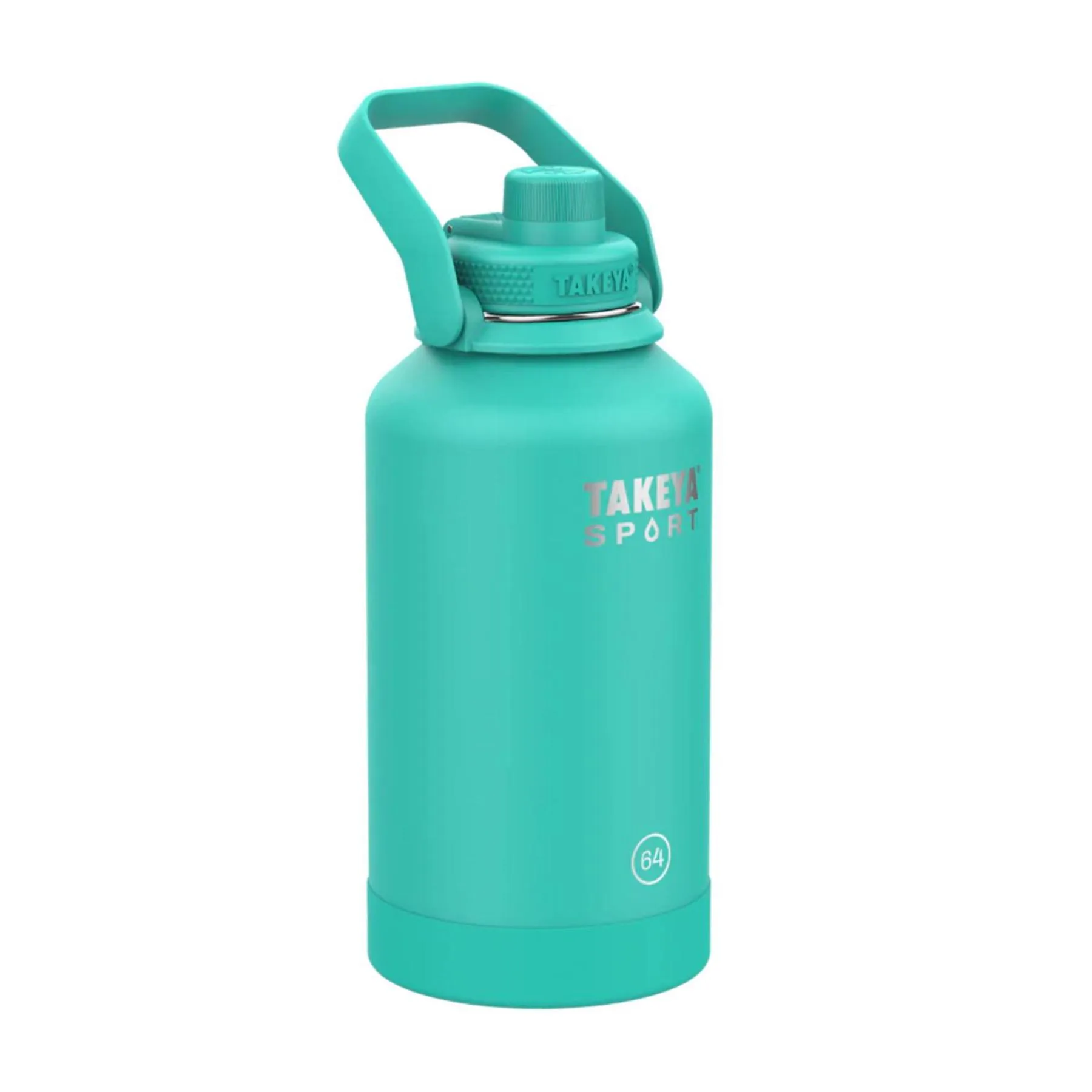 64 oz Takeya® Stainless Steel Insulated Sport Water Bottle w/ Spout Lid view 6