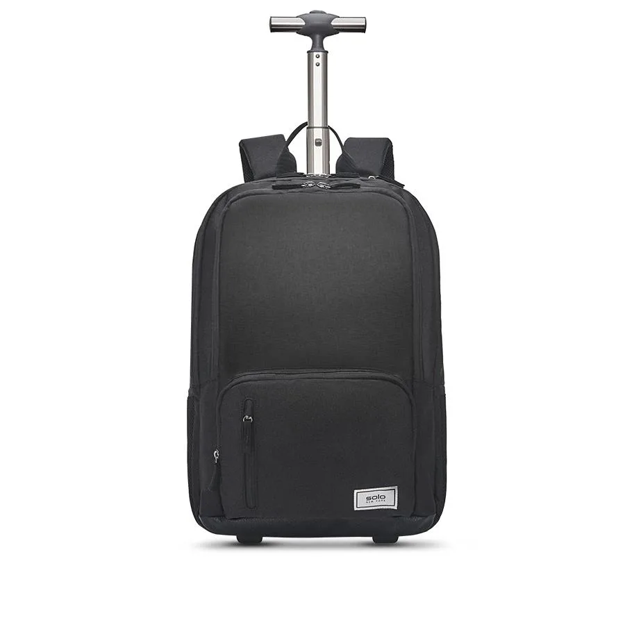 Solo New York Bleecker Recycled Rolling Backpack