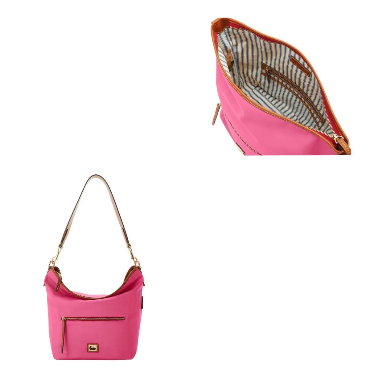 Dooney & Bourke Pink Wayfarer Hobo