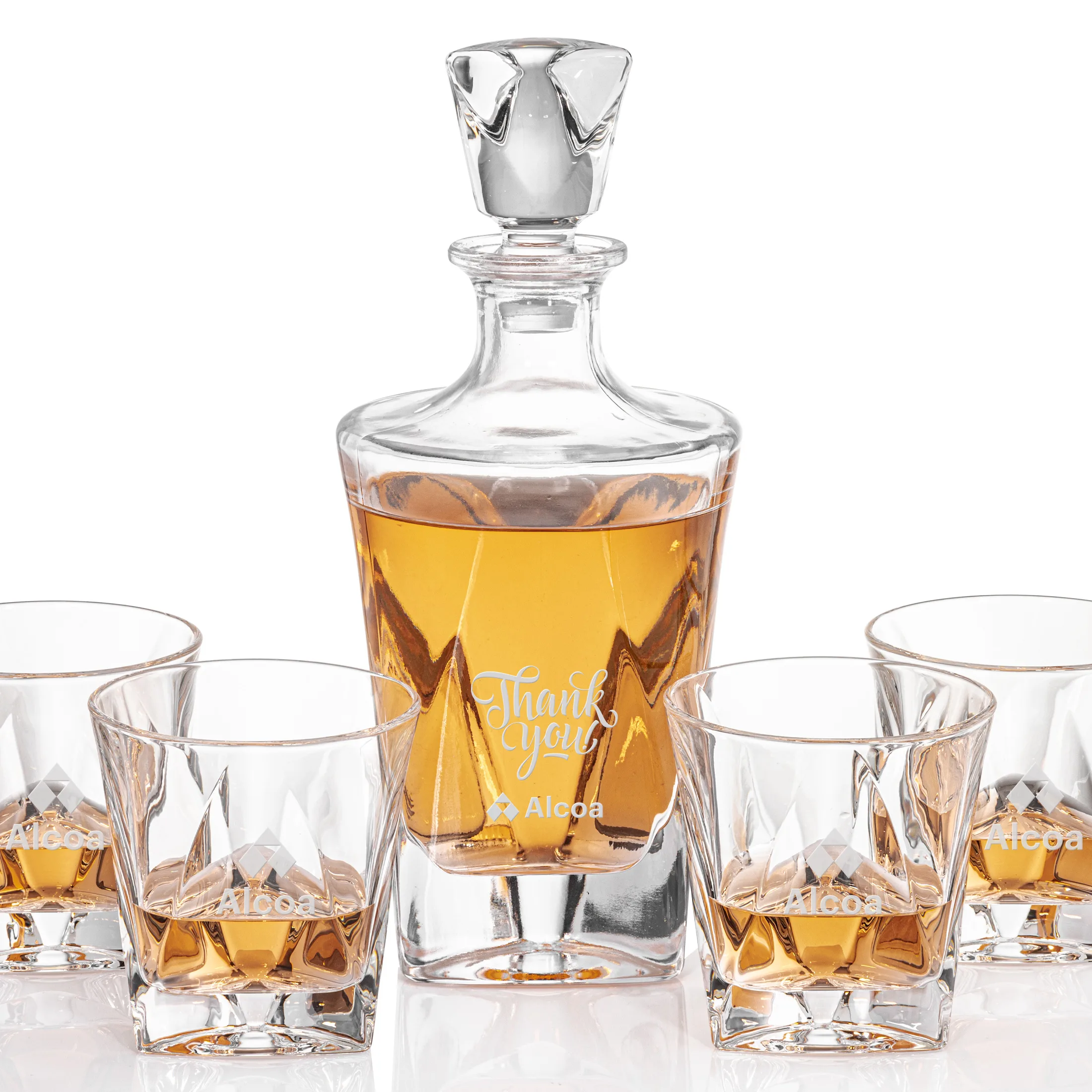 Decanter Set, Decanter & 4 OTR