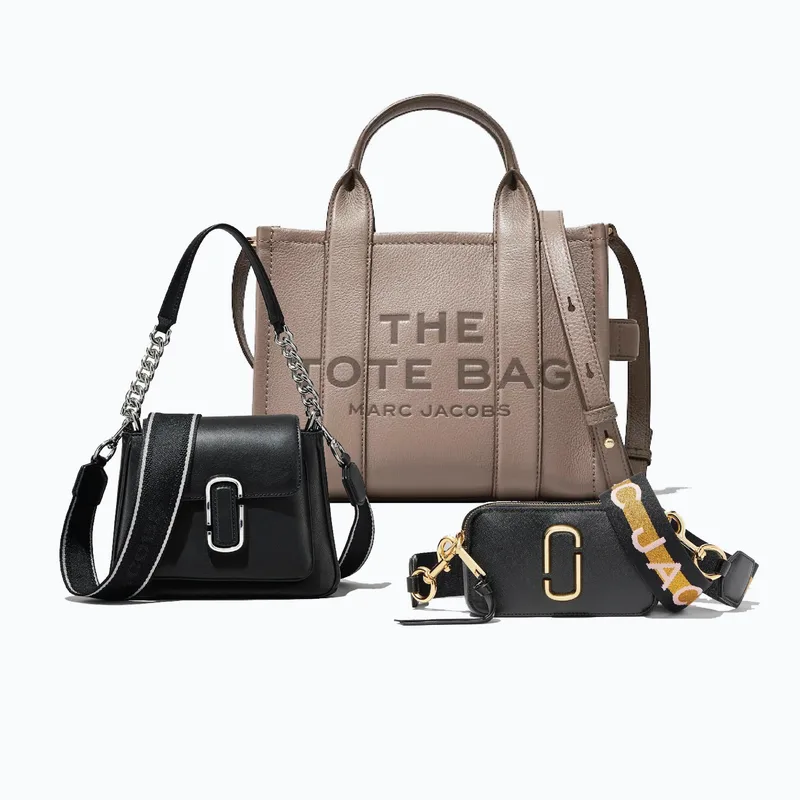 Marc Jacobs Black Mini Chain/Small Tote/Snapshot