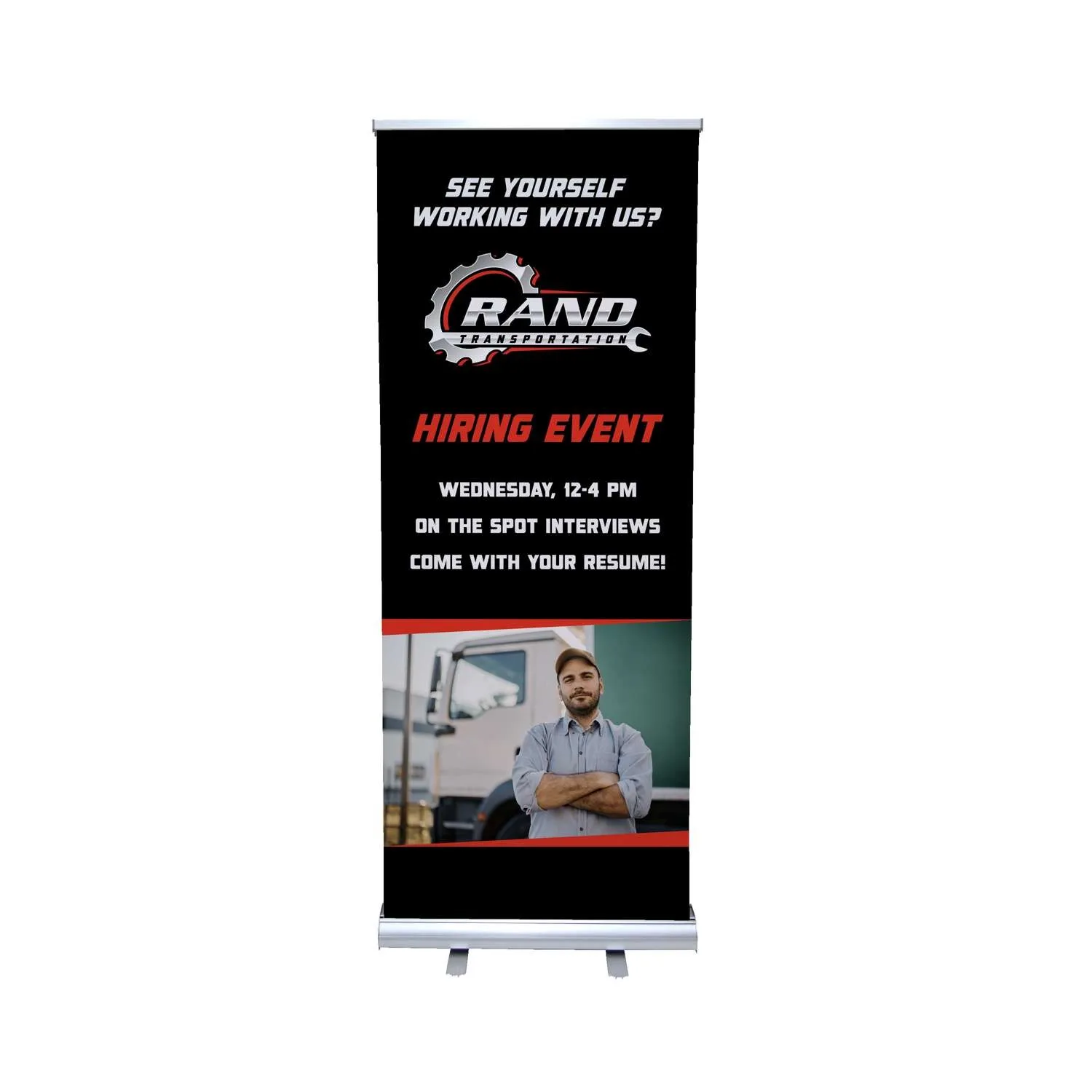 31.5" Dual Retractor Kit (No-Curl Opaque Media) view 2