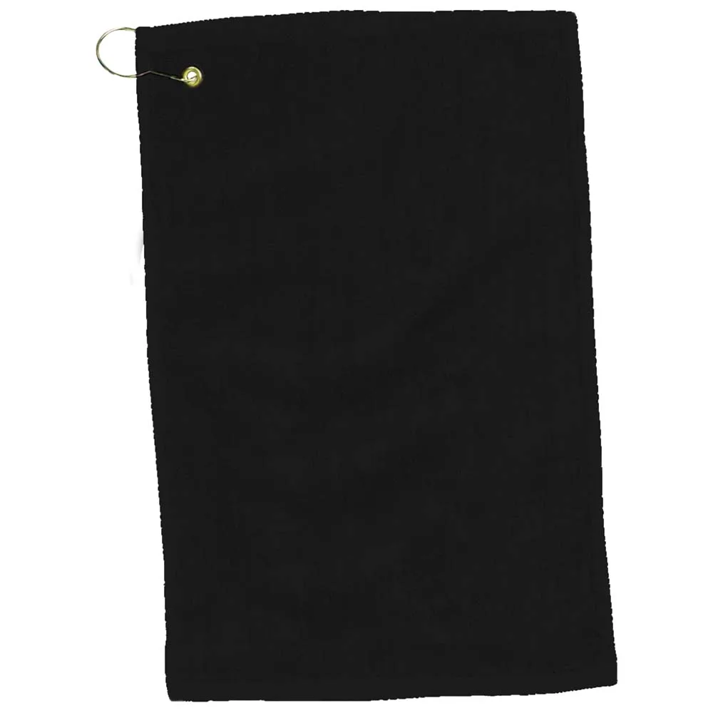 Turkish Hemmed Colored Golf Towel (12"x17") view 2