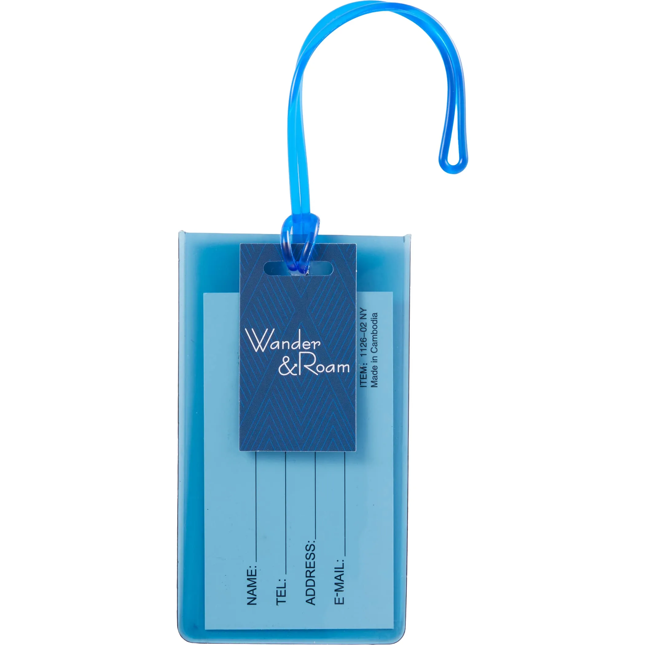 Wander & Roam Jelly Luggage Tag view 2