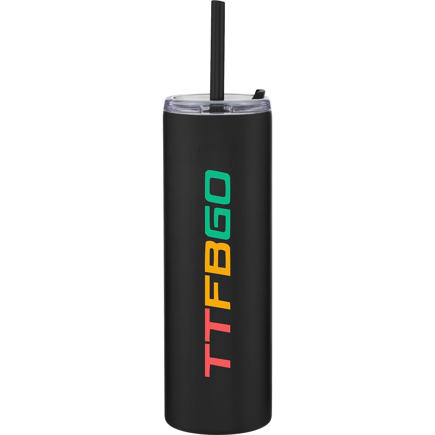 16 oz Lane Travel Tumbler (Matte Black)