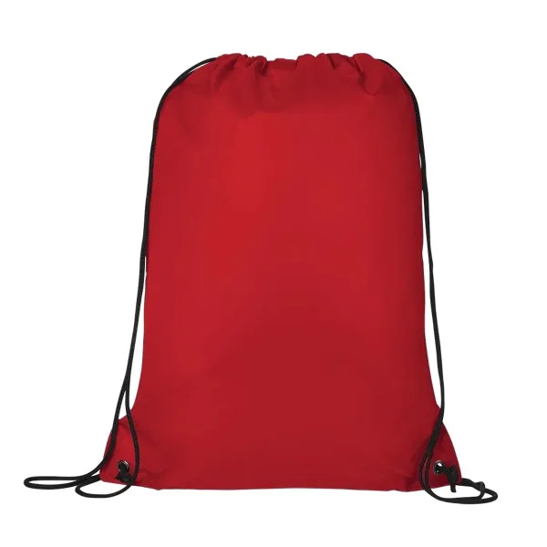 Gemma Recycled Slant Zipper Drawstring Bag view 2