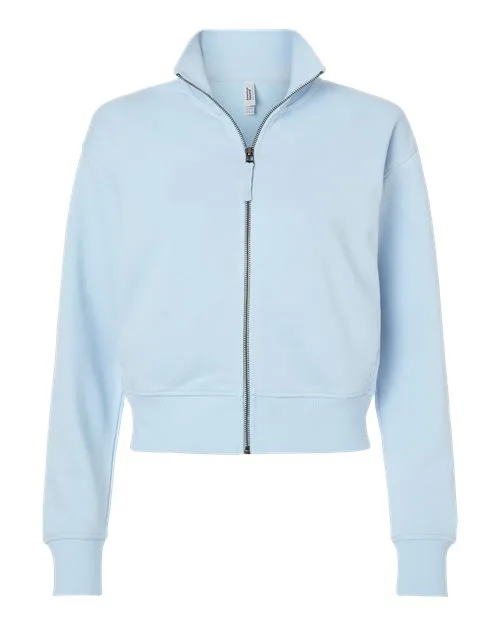 American Apparel® Women's French Terry Full-Zip Jacket view 4