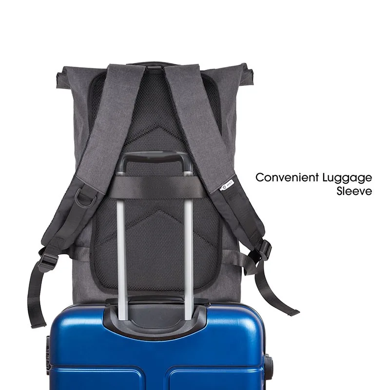 Gray Blank Back Trolly Strap