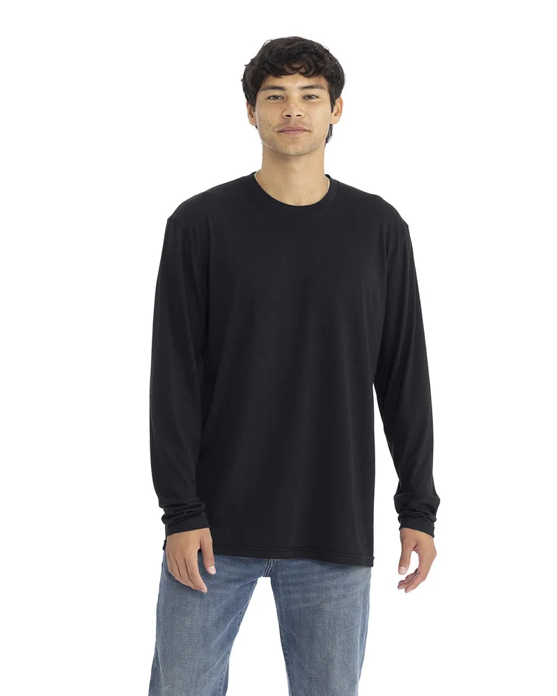 NEXT LEVEL APPAREL Men's Triblend Long-Sleeve Crew