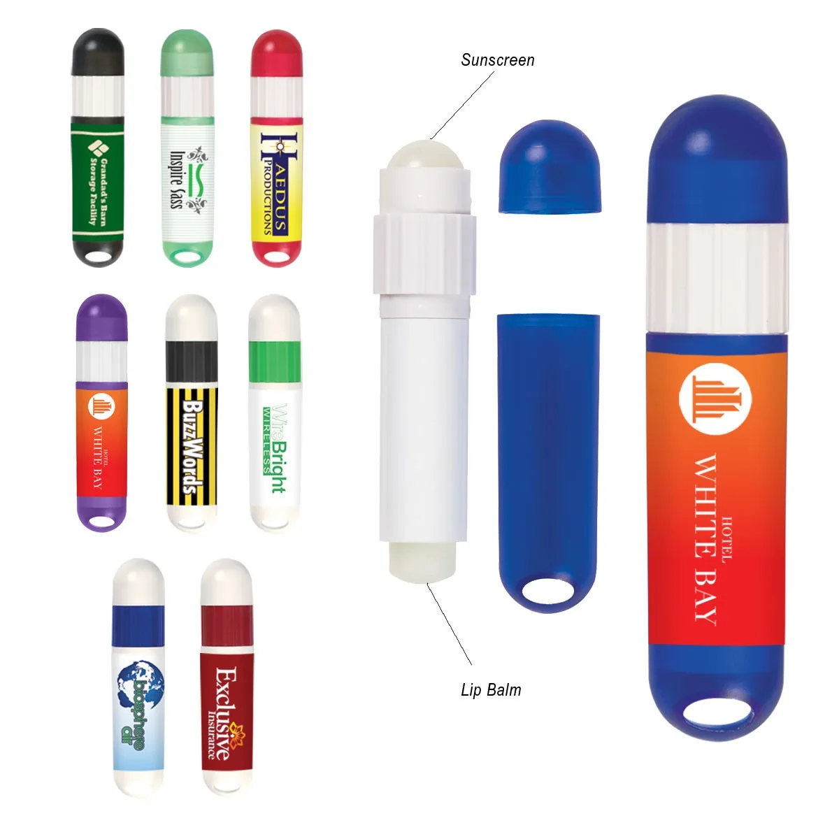 Lip Balm And Sunstick view 2