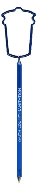 Trash Can Inkbend Standard, Bent Pen