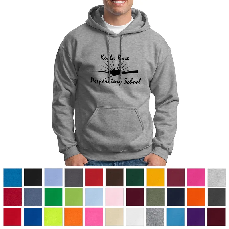Gildan® Adult Heavy Blend™ Hooded Sweatshirt view 2