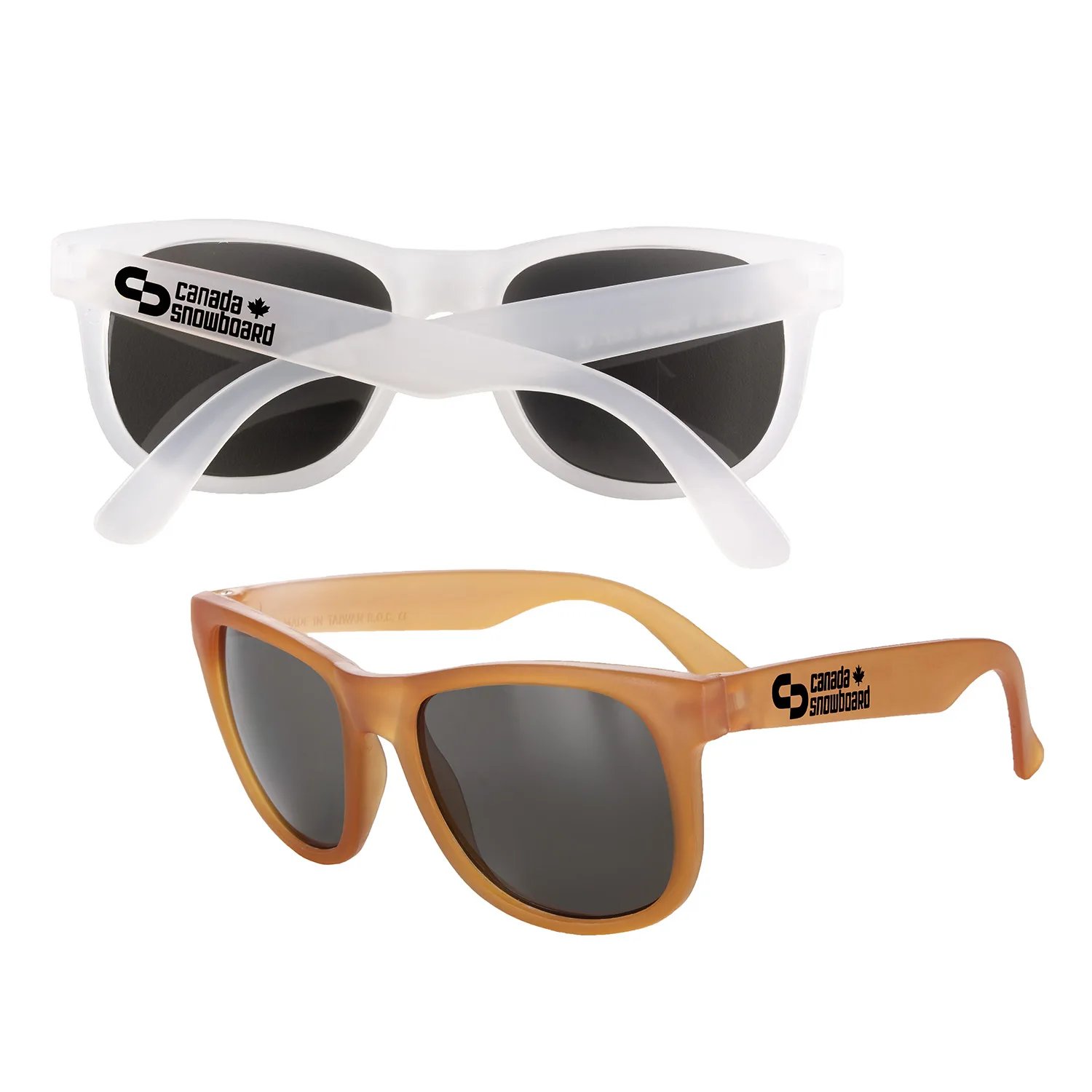Translucent White/Orange