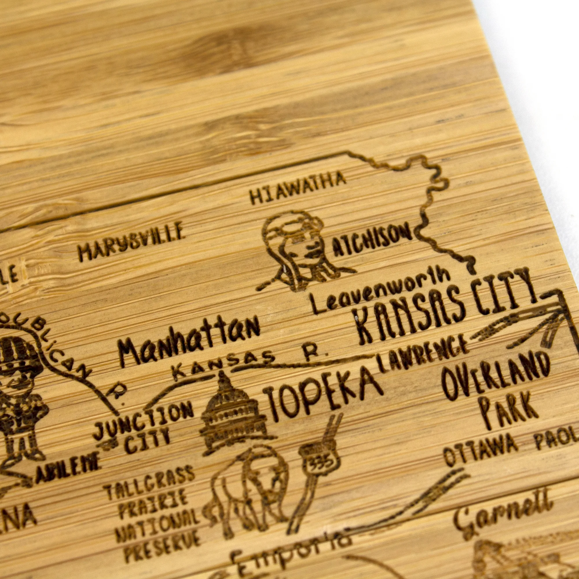 Kansas Puzzle Coaster Set view 5