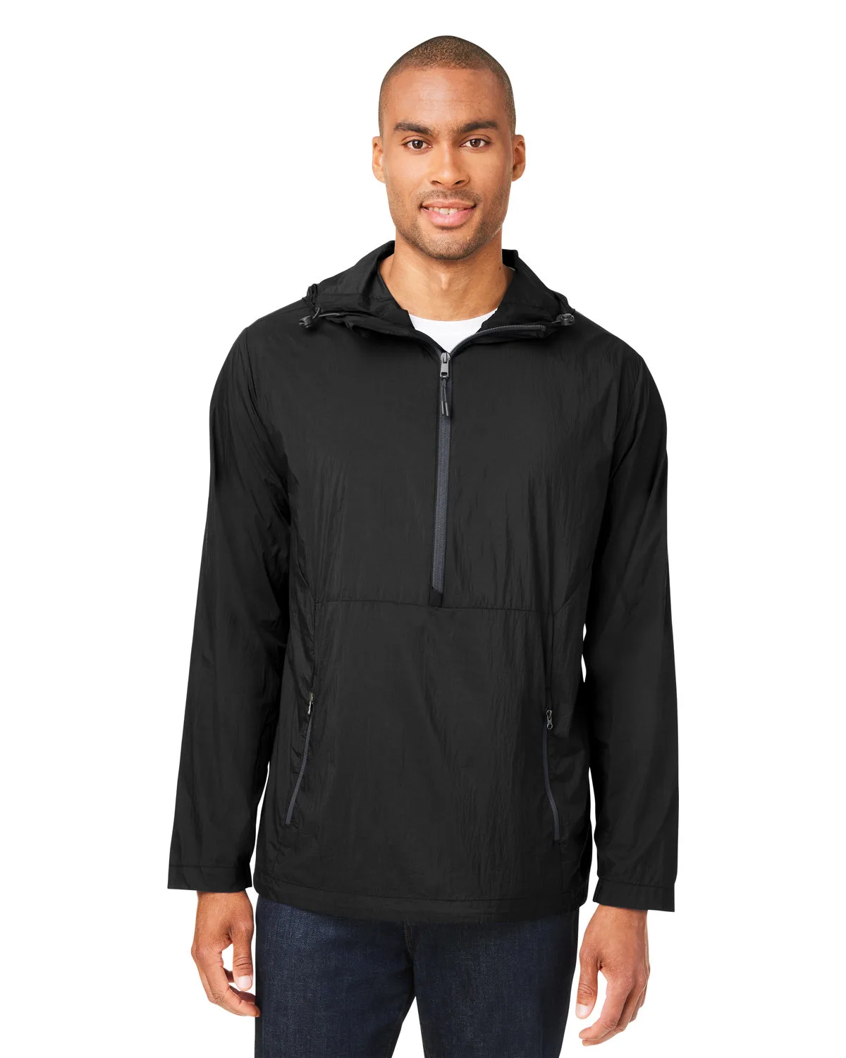 NORTH END® Men's Aura Lightweight Packable Anorak Jacket
