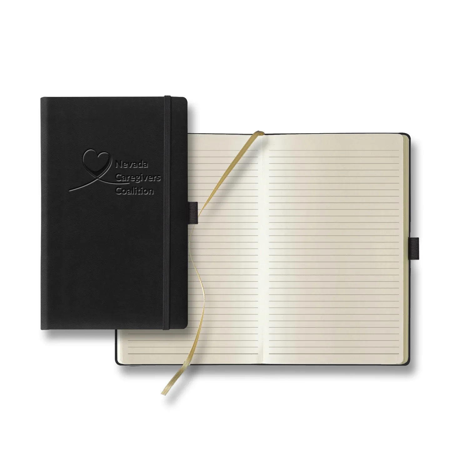 Castelli Tucson Medio Lined Ivory Page Journal view 6